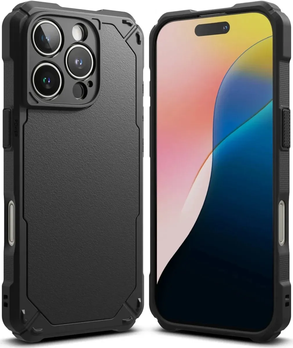 Ringke Rugged Gear Hoesje iPhone 16 Pro Max - Zwart