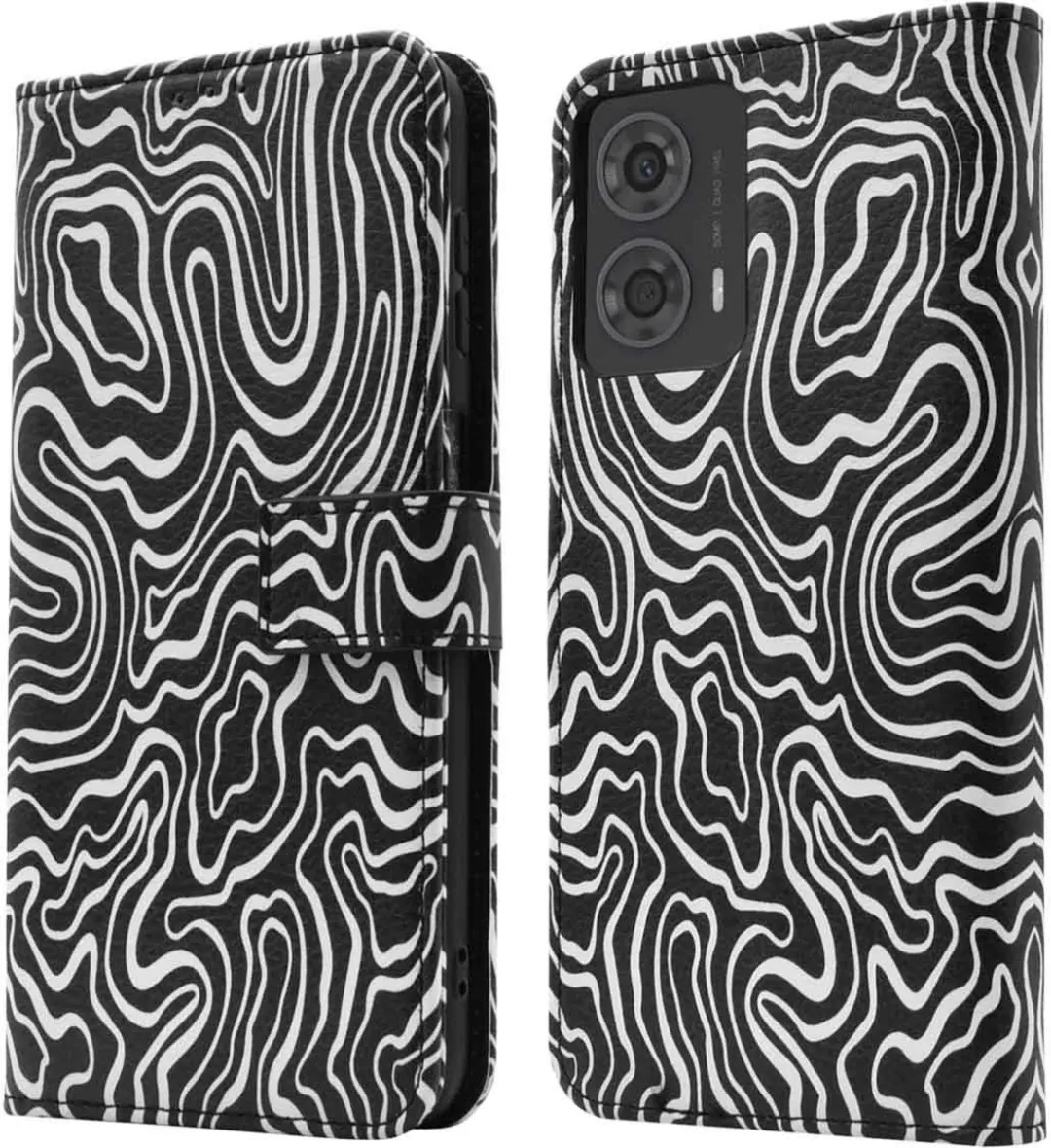 Imoshion Moto G24 Power Hoesje 3 Stuks - Black And White