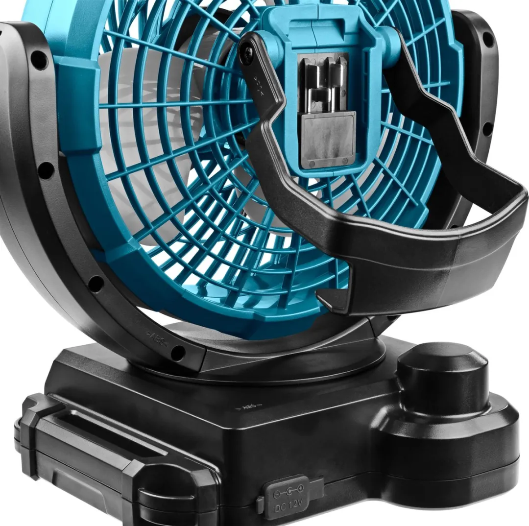 Makita CF101DZ Accu Ventilator 12V - 18cm - 3 standen - Groen/blauw
