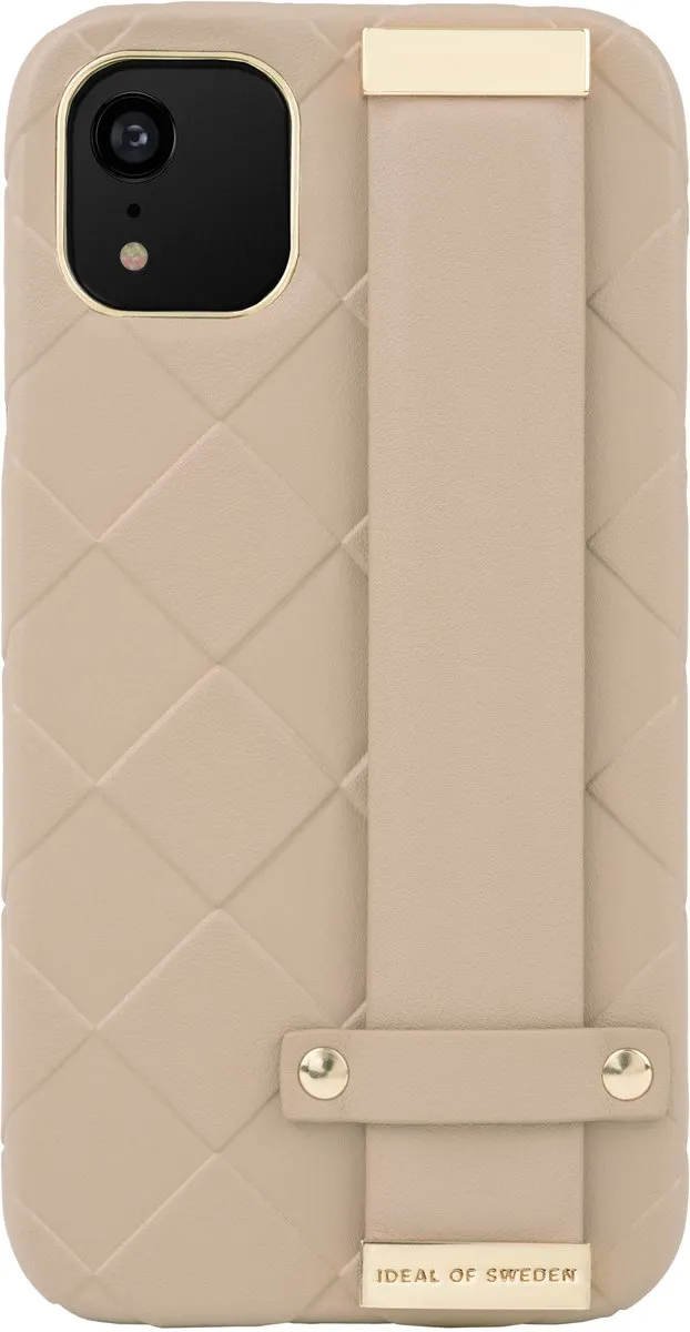 iDeal of Sweden Statement Case Braided iPhone 11/XR - 3 Pasjes - Light Caramel - afbeelding 5 van 6