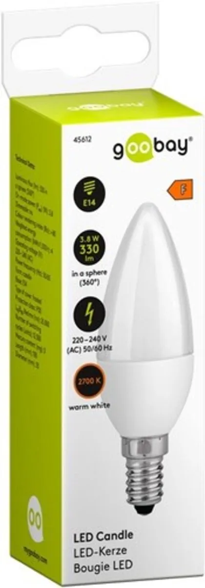 Goobay LED-lamp 3,8W E14