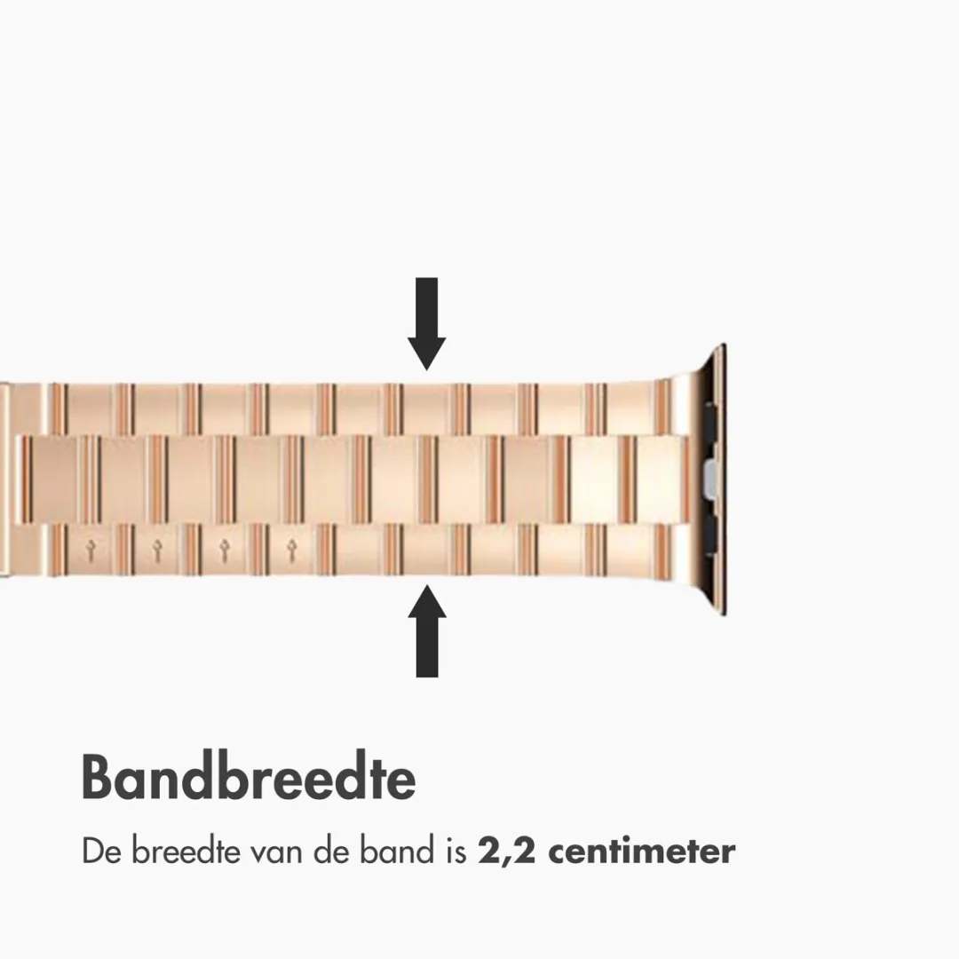 Imoshion Stalen Bandje Apple Watch 42mm - Rosé Goud