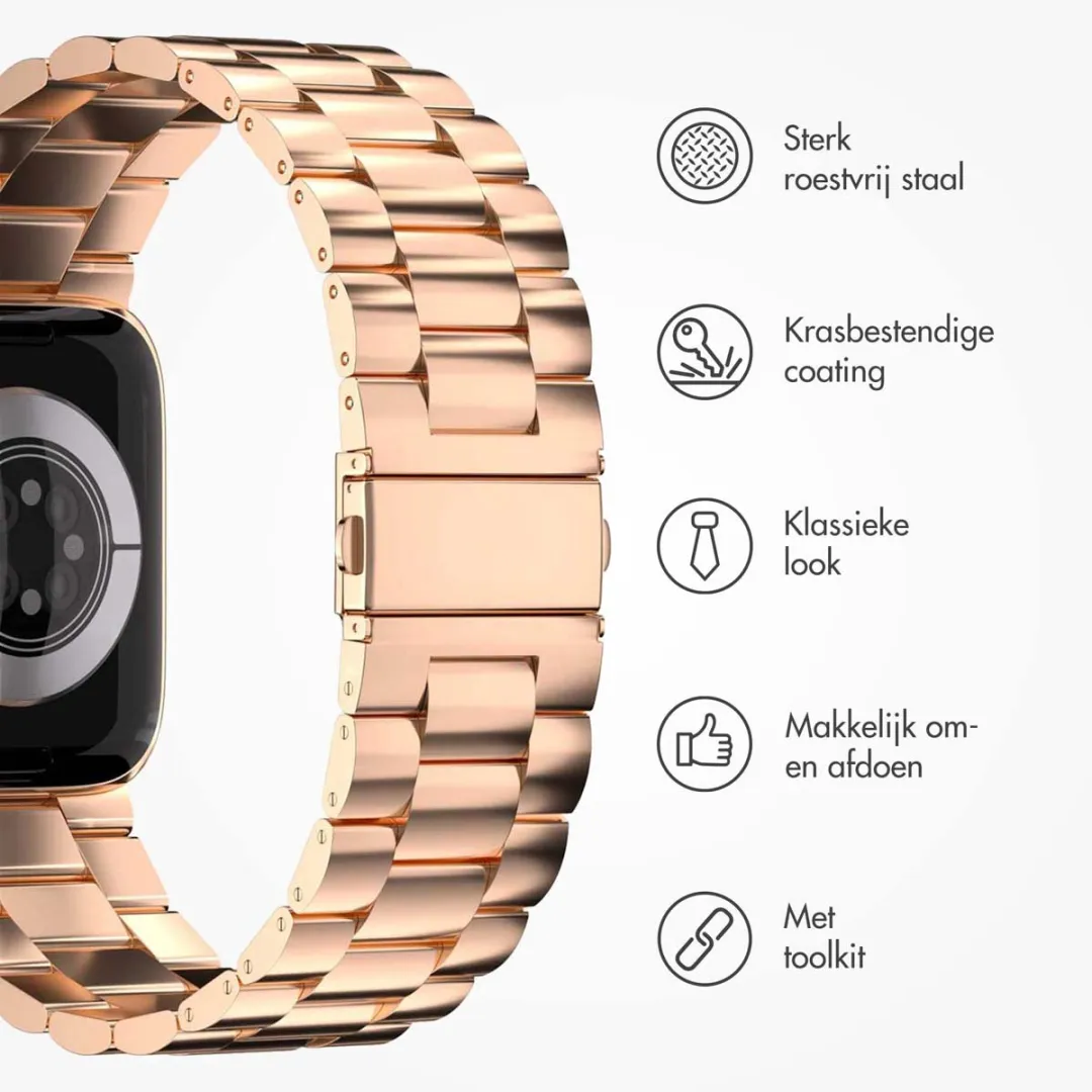 Imoshion Stalen Bandje Apple Watch 42mm - Rosé Goud