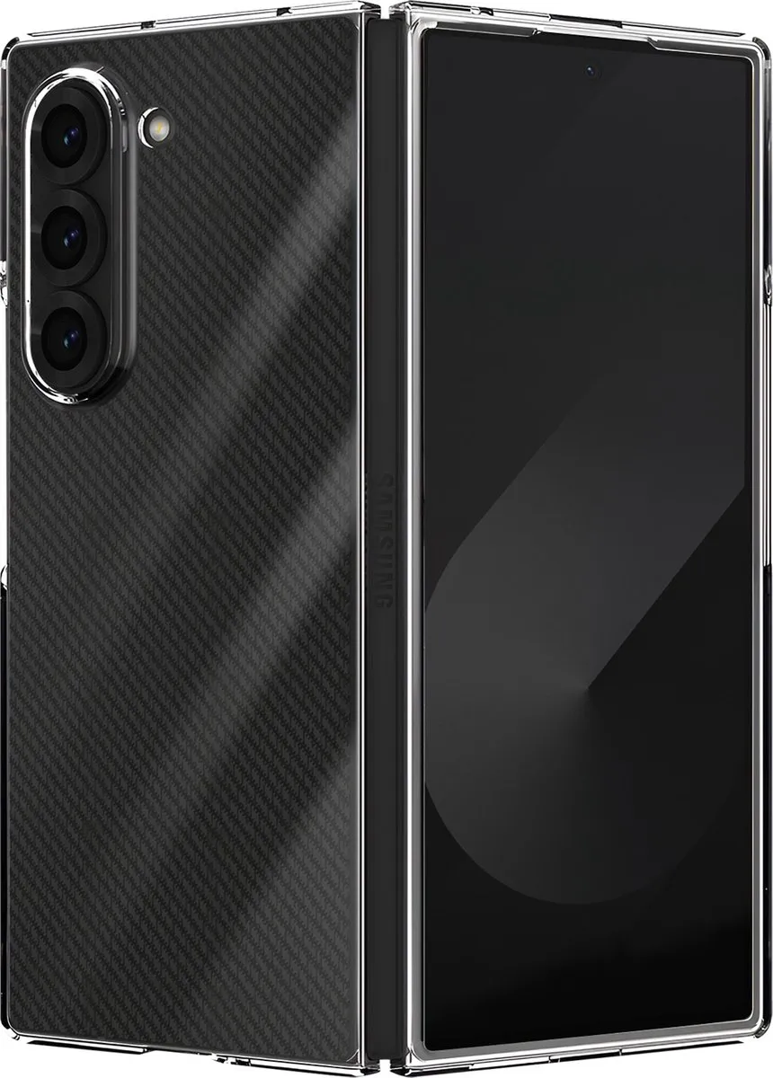Spigen ACS07815 Hoesje Samsung Galaxy Z Fold 6 - Transparant