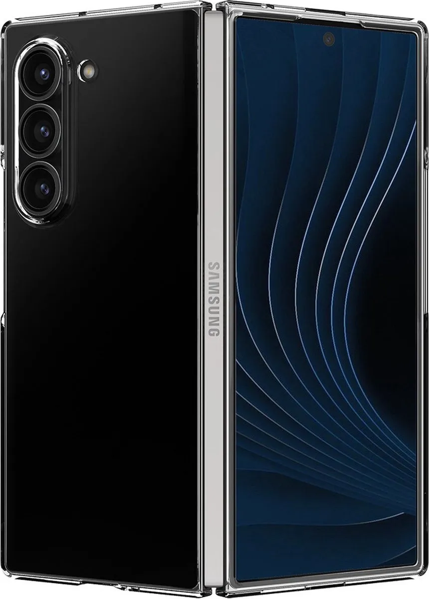 Spigen ACS07815 Hoesje Samsung Galaxy Z Fold 6 - Transparant
