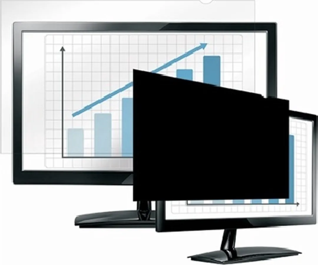 Fellowes PrivaScreen Blackout Sideview 4800401