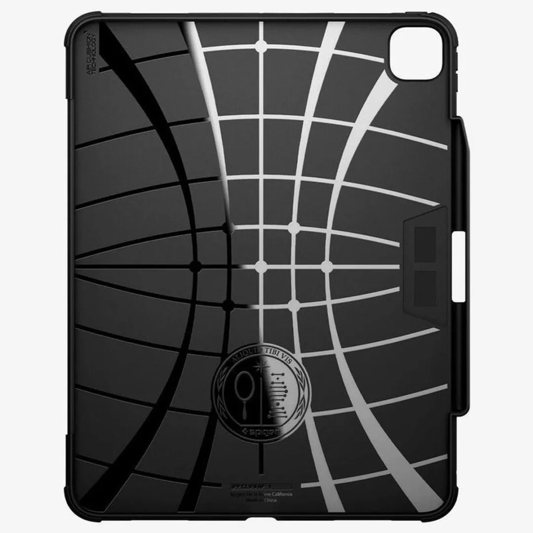 Spigen Rugged Armor Pro ACS07007 Tablethoes - Apple iPad Pro 13 - Zwart - afbeelding 6 van 6
