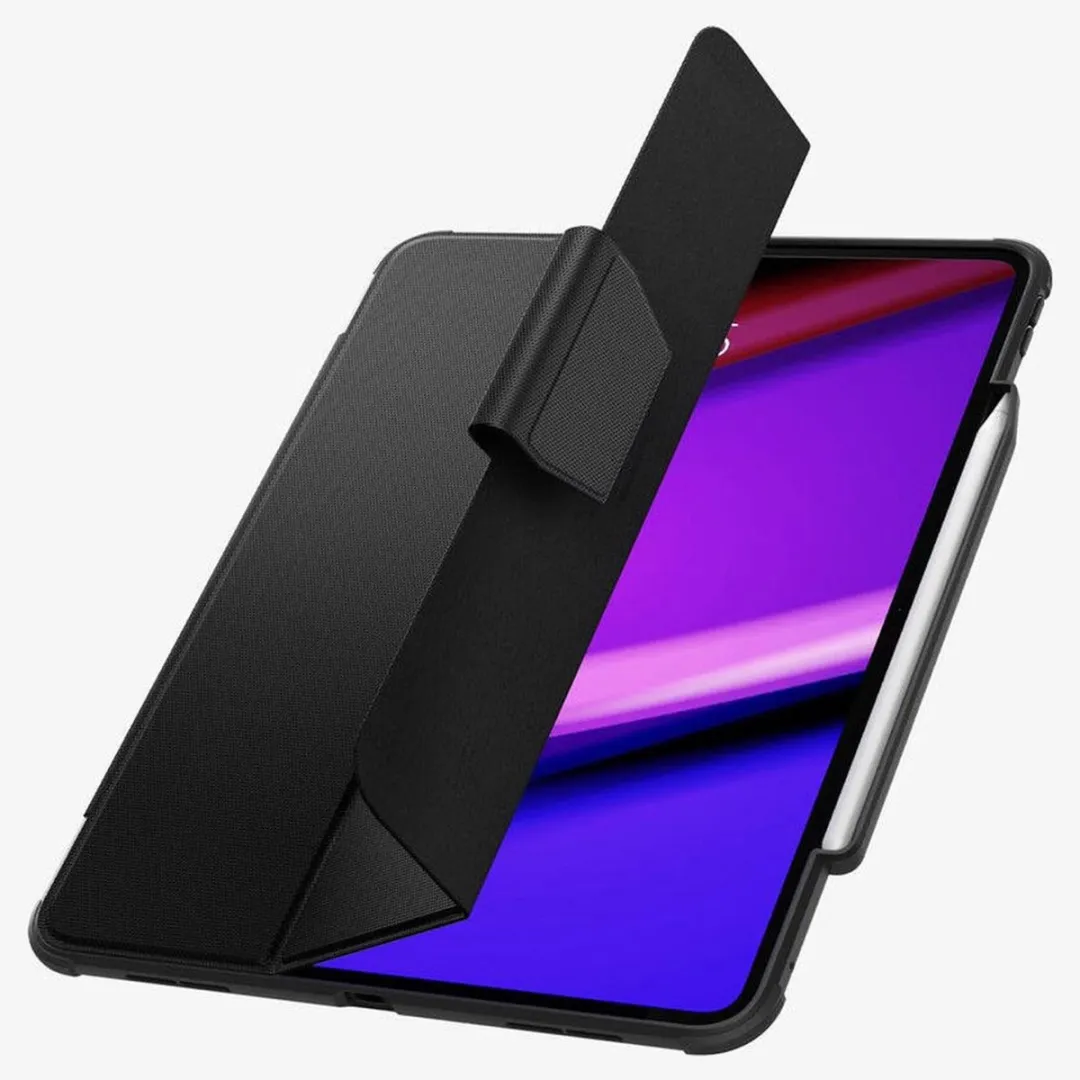 Spigen Rugged Armor Pro ACS07007 Tablethoes - Apple iPad Pro 13 - Zwart