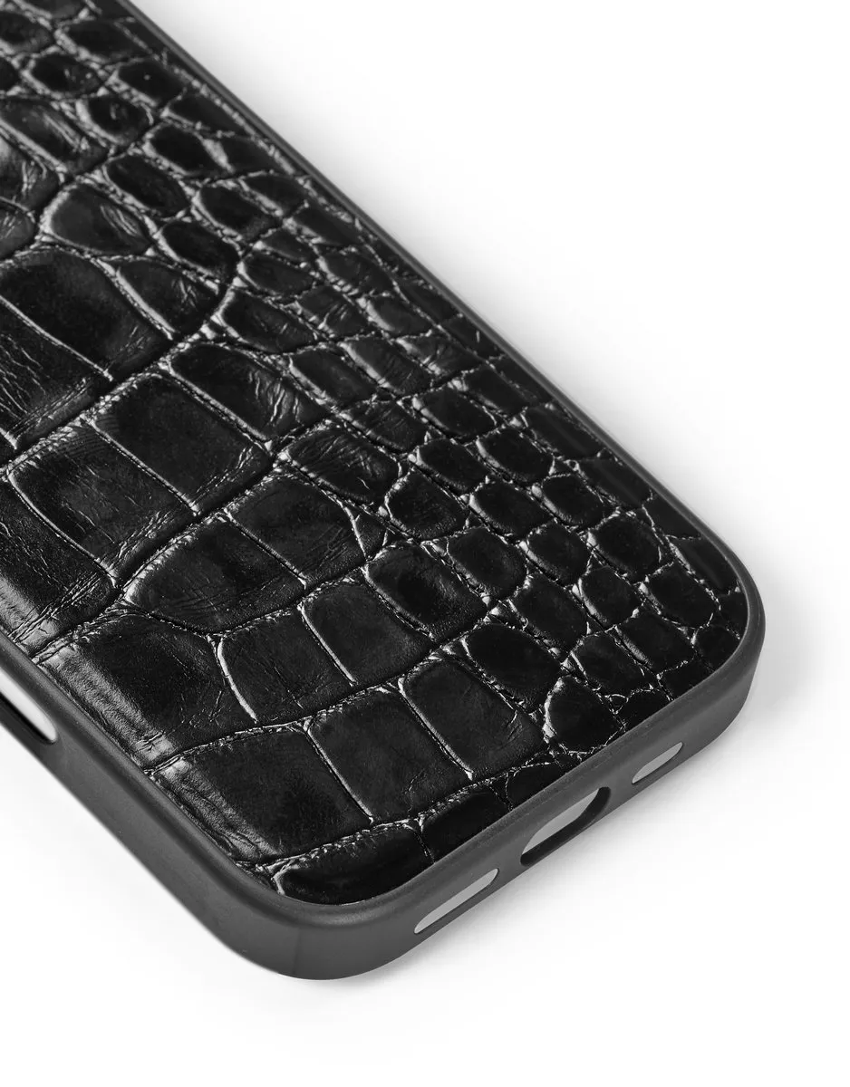 iDeal of Sweden iPhone 16 Pro Backcover - Vegan Leather IDVLC-I2461P-334 - Zwart