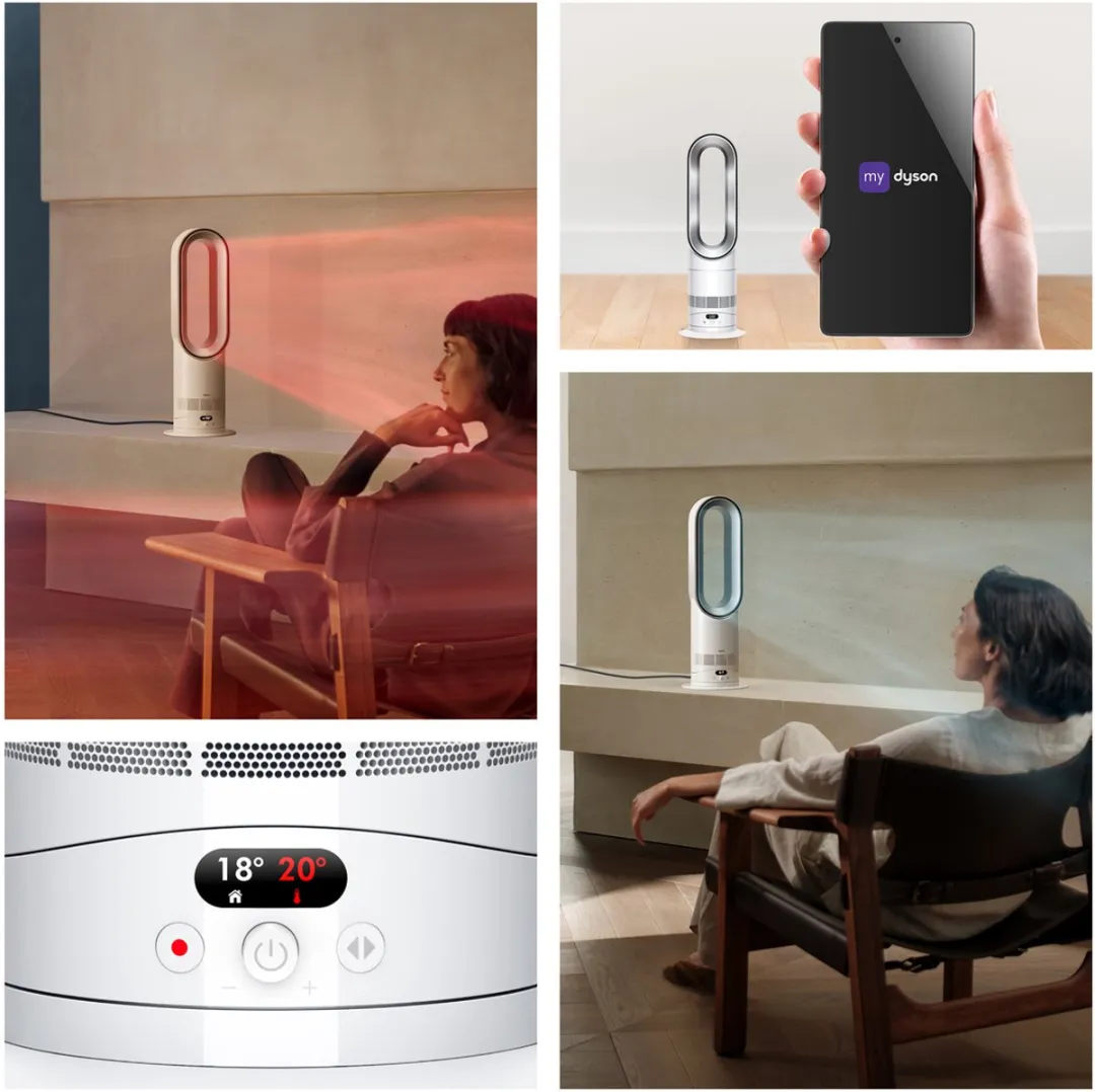 Dyson Hot+Cool HF1 Ventilator - Verwarming & Luchtzuivering - Wit