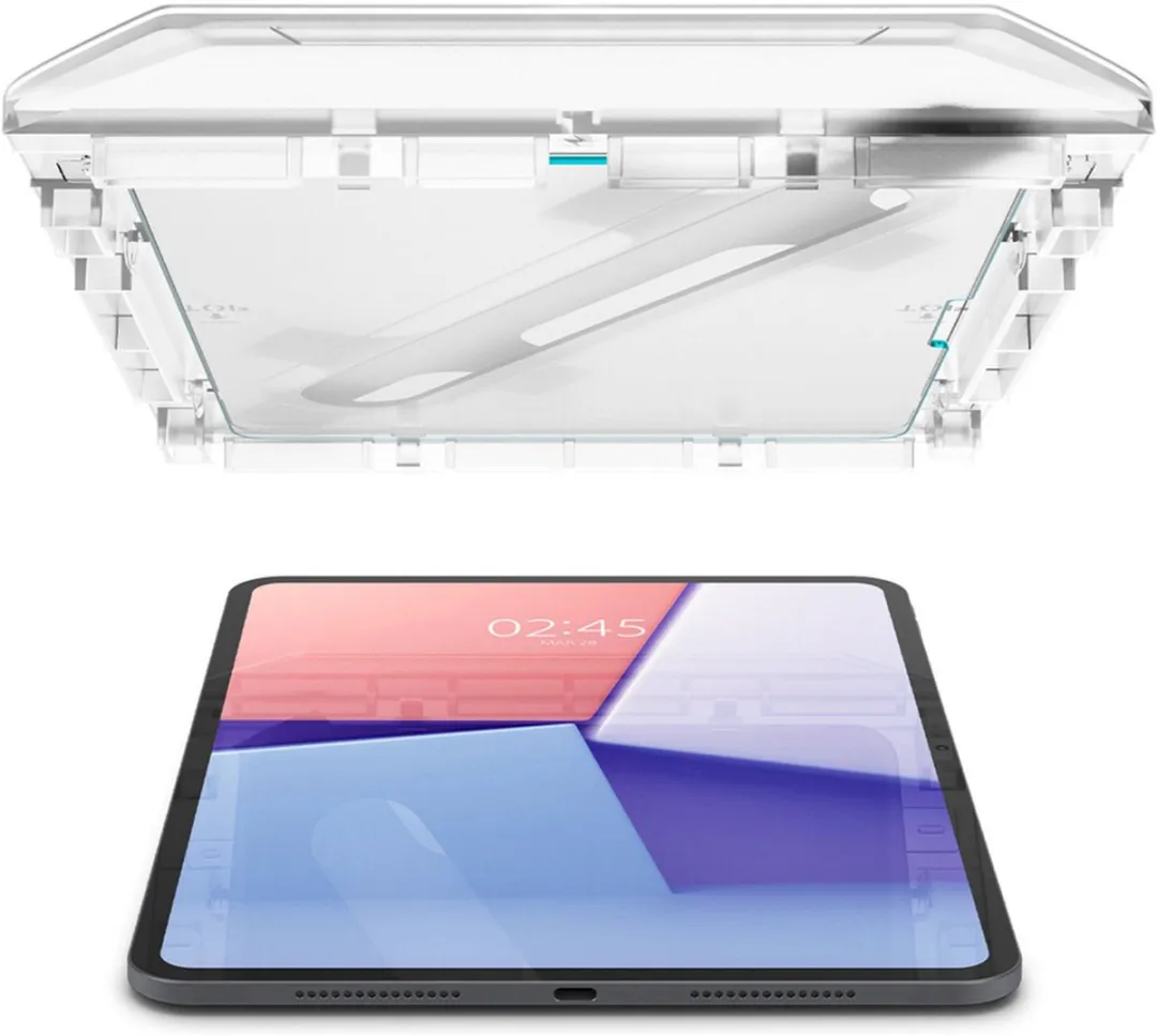 Spigen Glas.tR EZ Fit iPad Pro 11" 2024 - Glasbeschermer - Transparant