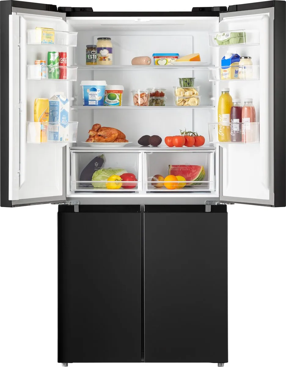 Inventum SKV4178B Amerikaanse Koelkast 474L - 6 Vriesvakken - Zwart - afbeelding 6 van 6