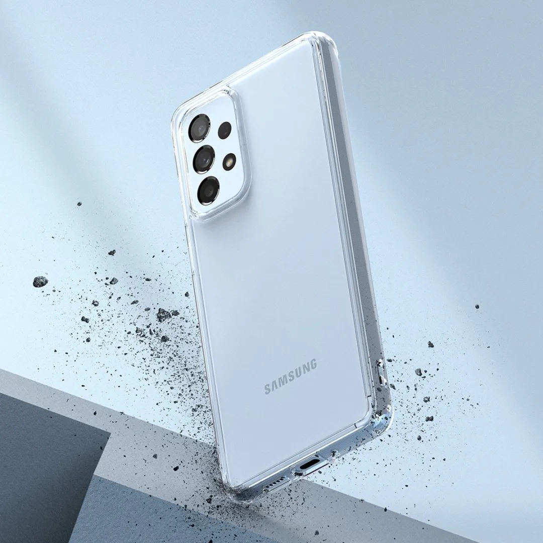 Ringke Fusion Hoesje Samsung Galaxy A73 - Transparant - afbeelding 2 van 6