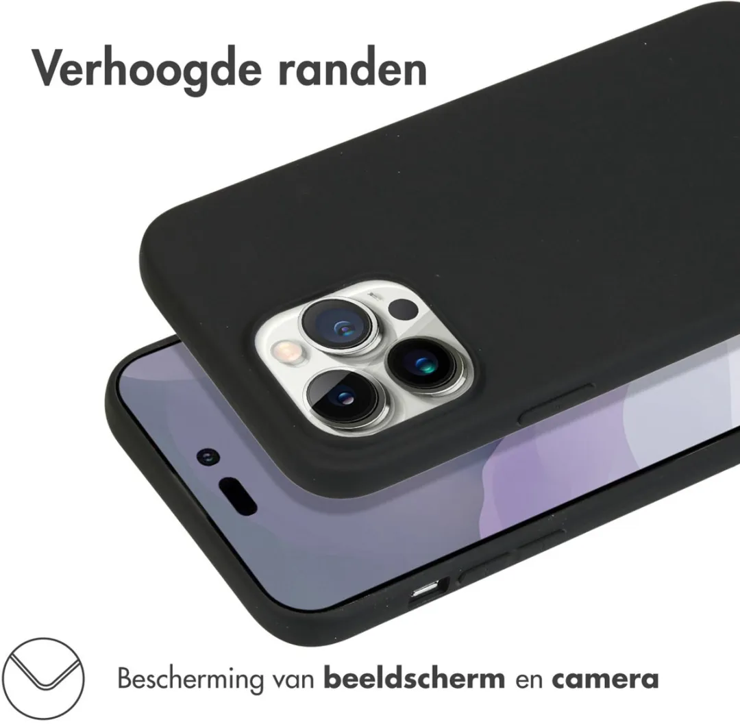Imoshion Hoesje iPhone 14 Pro Max - Zwart