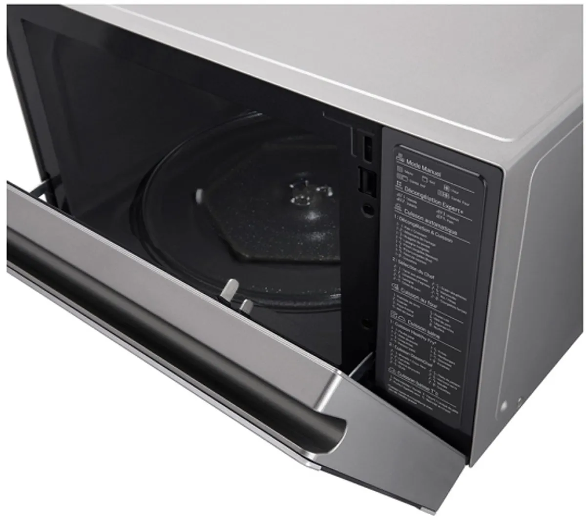 LG MJ3965ACS Combinatiemagnetron - 1350W - Roestvrijstaal - afbeelding 6 van 6