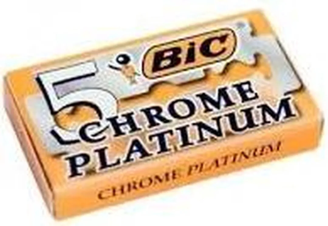 Bic Chrome Platinum Scheermesjes - 5 Stuks