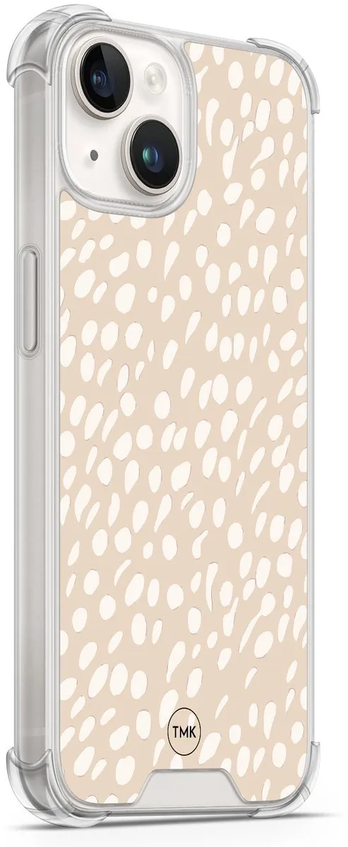 Casevibes iPhone 14 Shockproof Hoesje A/i14/S/001 - Beige