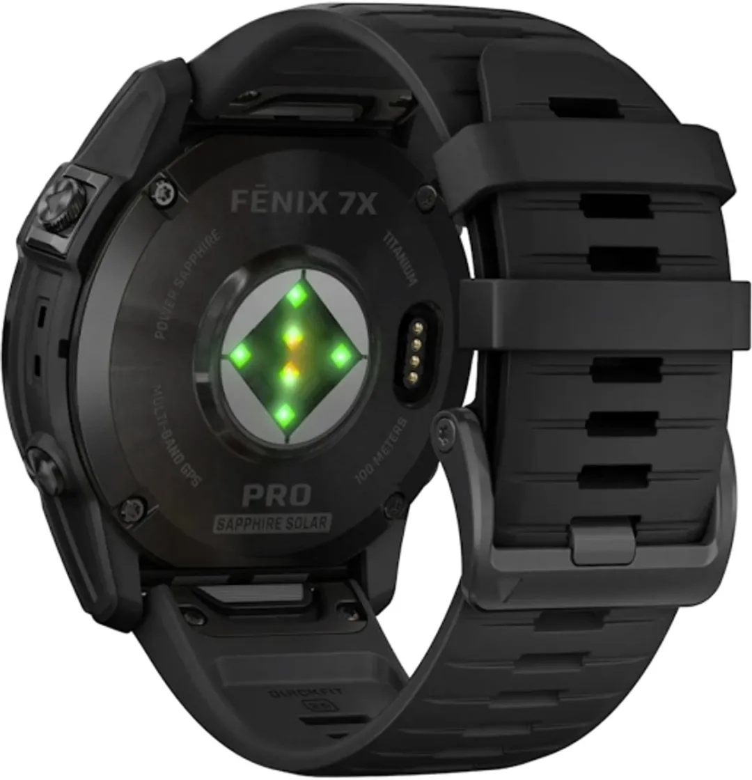 Garmin Fenix 7X Pro Sapphire Solar - 51mm - Zwart - afbeelding 3 van 6