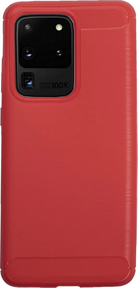 BMAX Carbon Hoesje Samsung Galaxy S20 Ultra