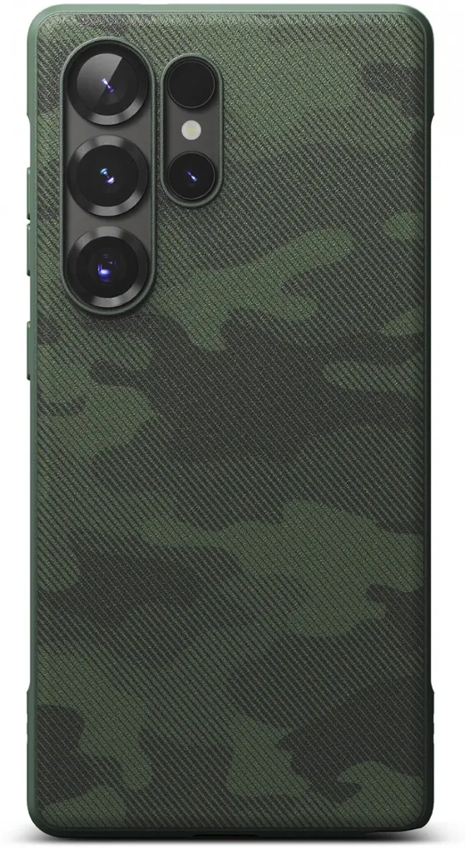 Ringke Onyx Hoesje Samsung Galaxy S25 Ultra - Camo Groen