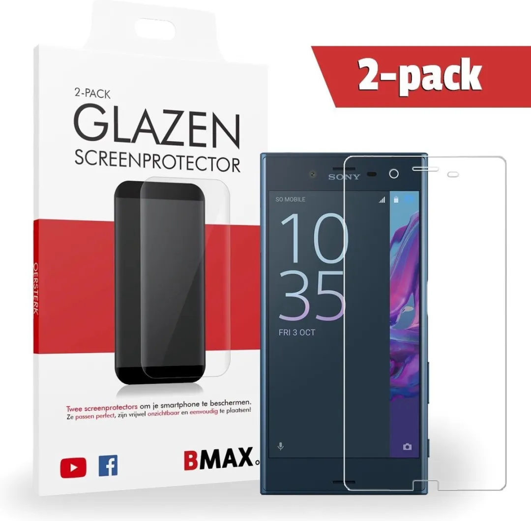 BMAX Glazen Screenprotector voor Sony Xperia XZ