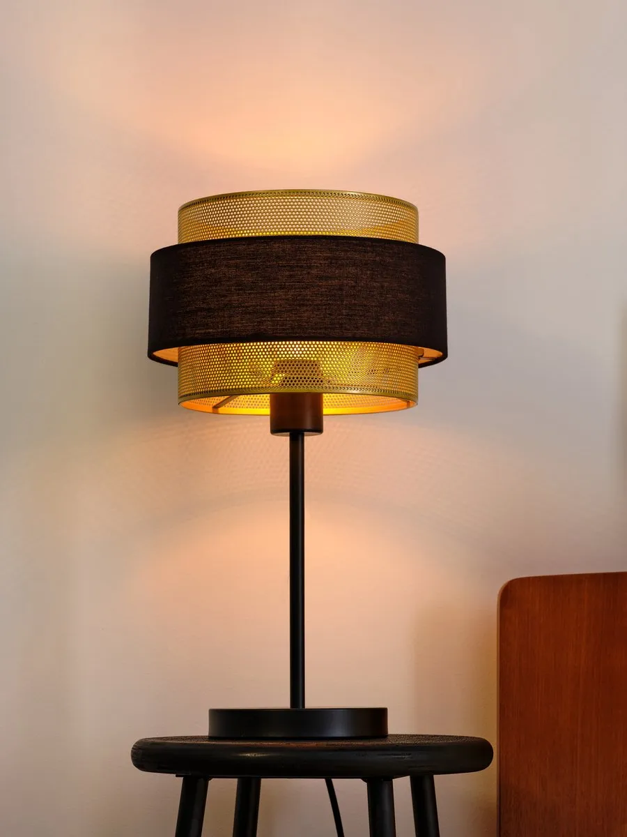 Osram Decor Hornet Tafellamp E27 - Zwart/Goud