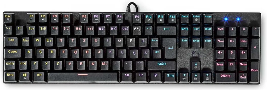 Nedis GKBDM110BKDE Gaming Toetsenbord