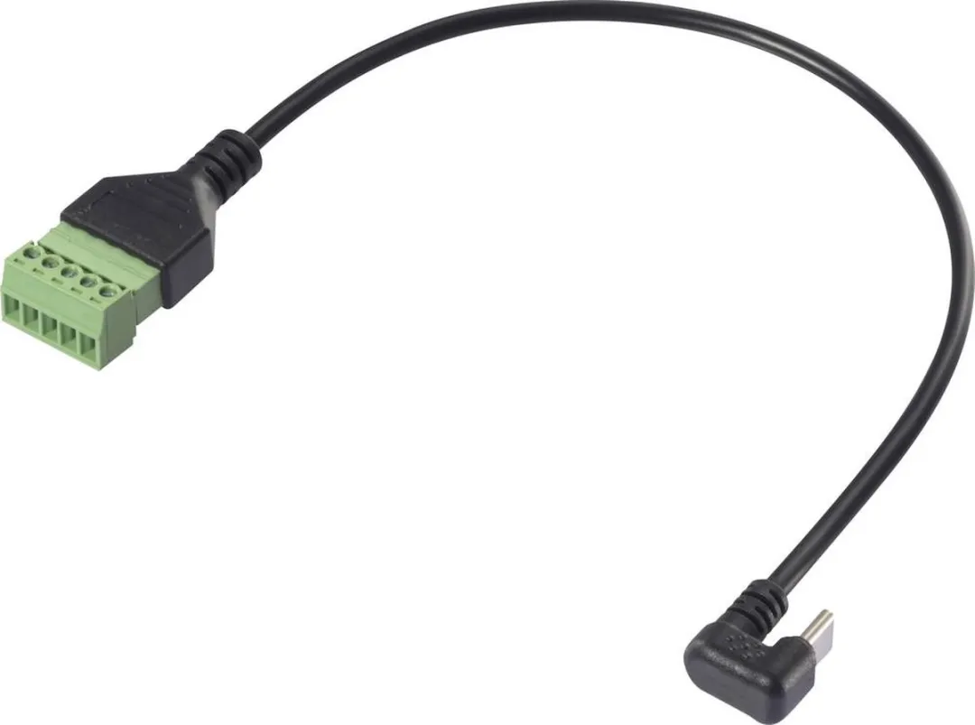 Renkforce USB-C Adapterkabel Haaks RF-6443970