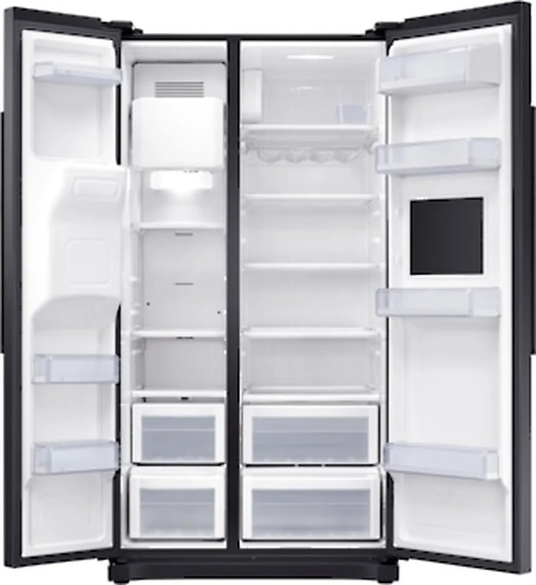 Samsung RS50N3913BC Amerikaanse Koelkast - 551L Zwart