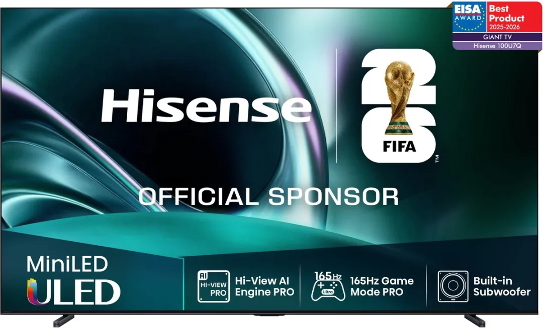 Hisense 100U7Q 100 inch MiniLED TV
