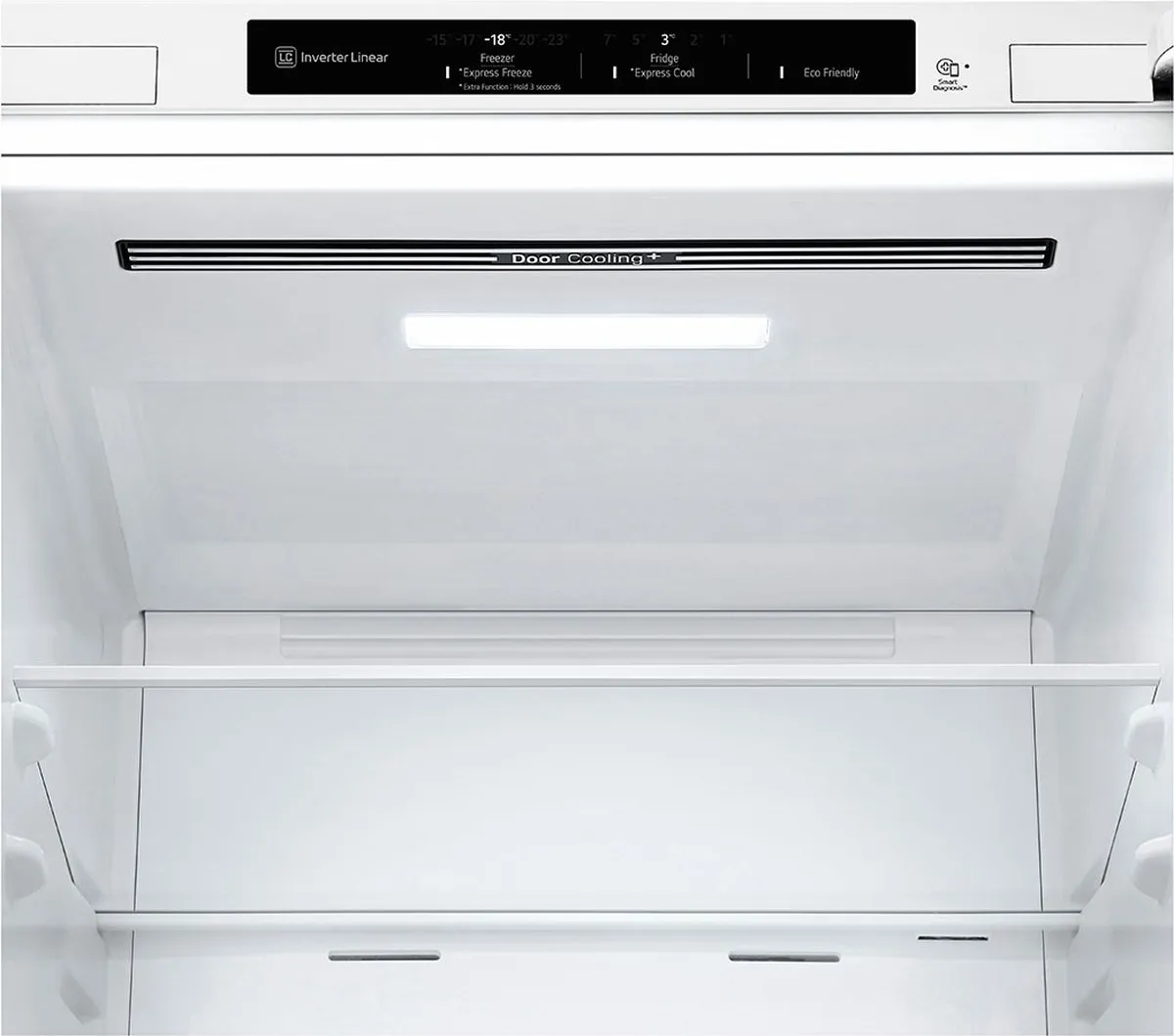 LG GBV3100CSW Combi-koelkast 344L - Vrijstaand - Wit