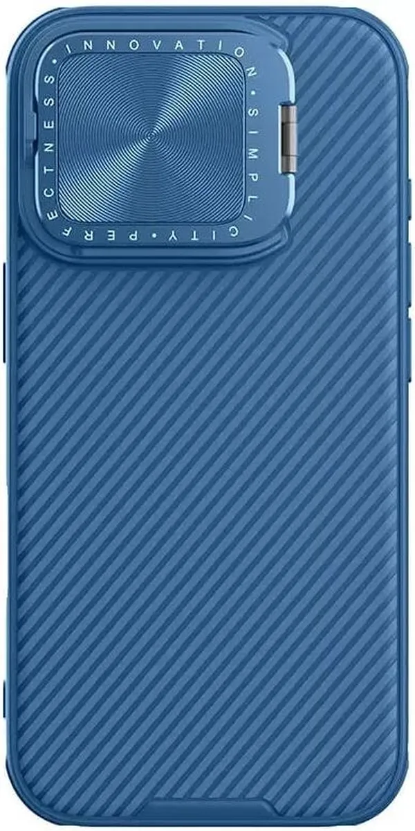 Nillkin CamShield Prop Magnetic Hoesje iPhone 16 Pro - Blauw