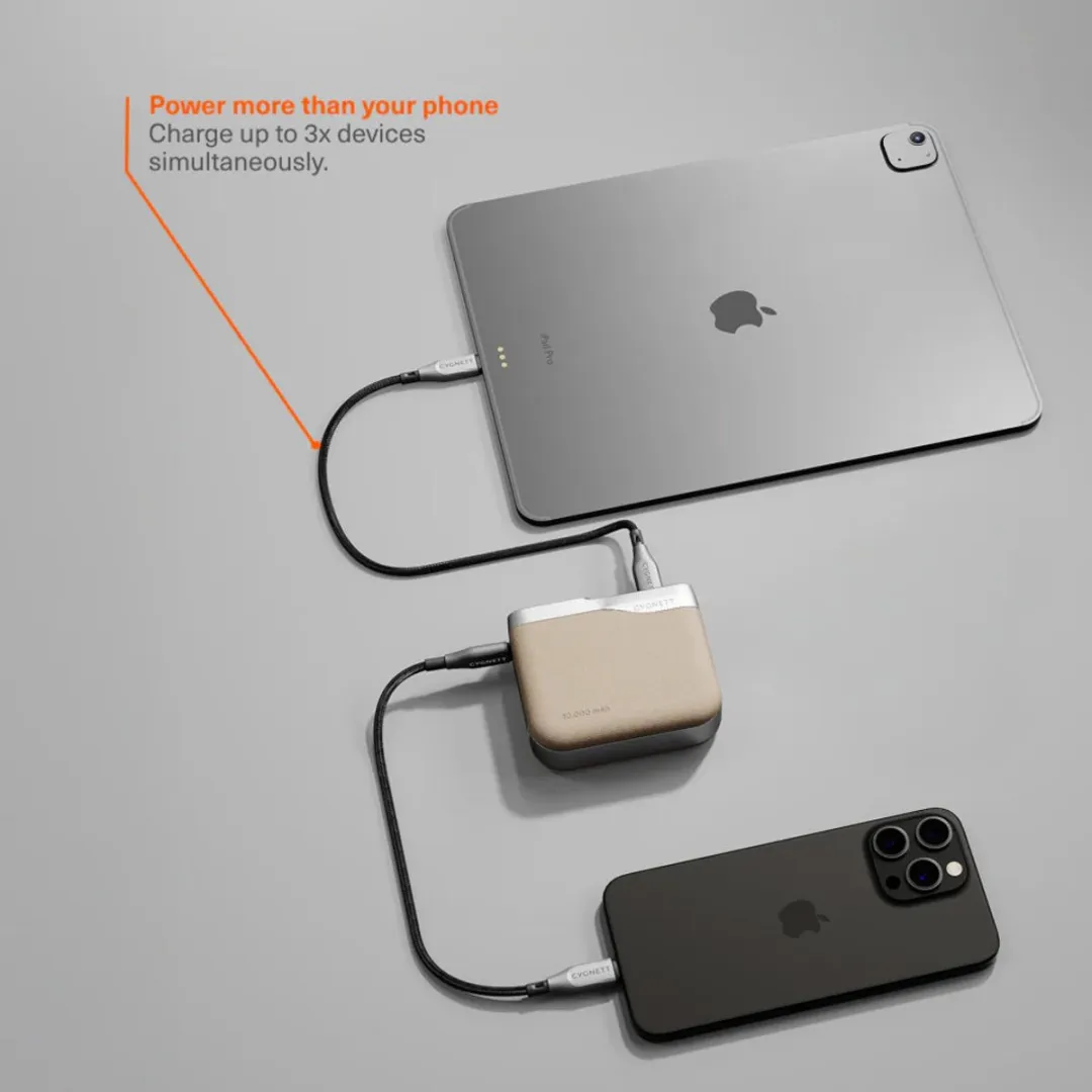 Cygnett Encore 10.000mAh Power Bank CY5629PBCHE - 45W - Wit