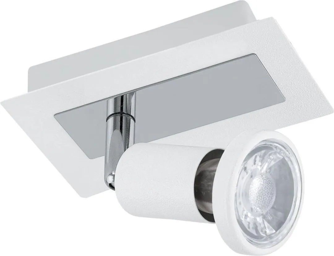 Eglo Sarria Spot 1 Licht - Wit/Chroom