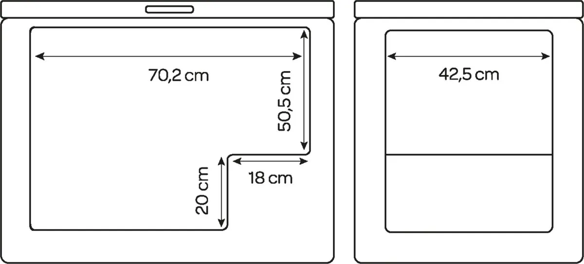 Inventum VK952W Vrijstaande Vrieskist 198L - Wit