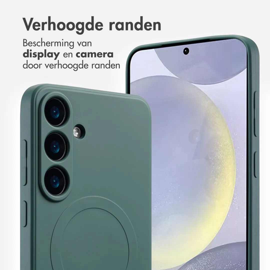 Imoshion Hoesje Samsung Galaxy S25 Plus - Donkergroen - MagSafe