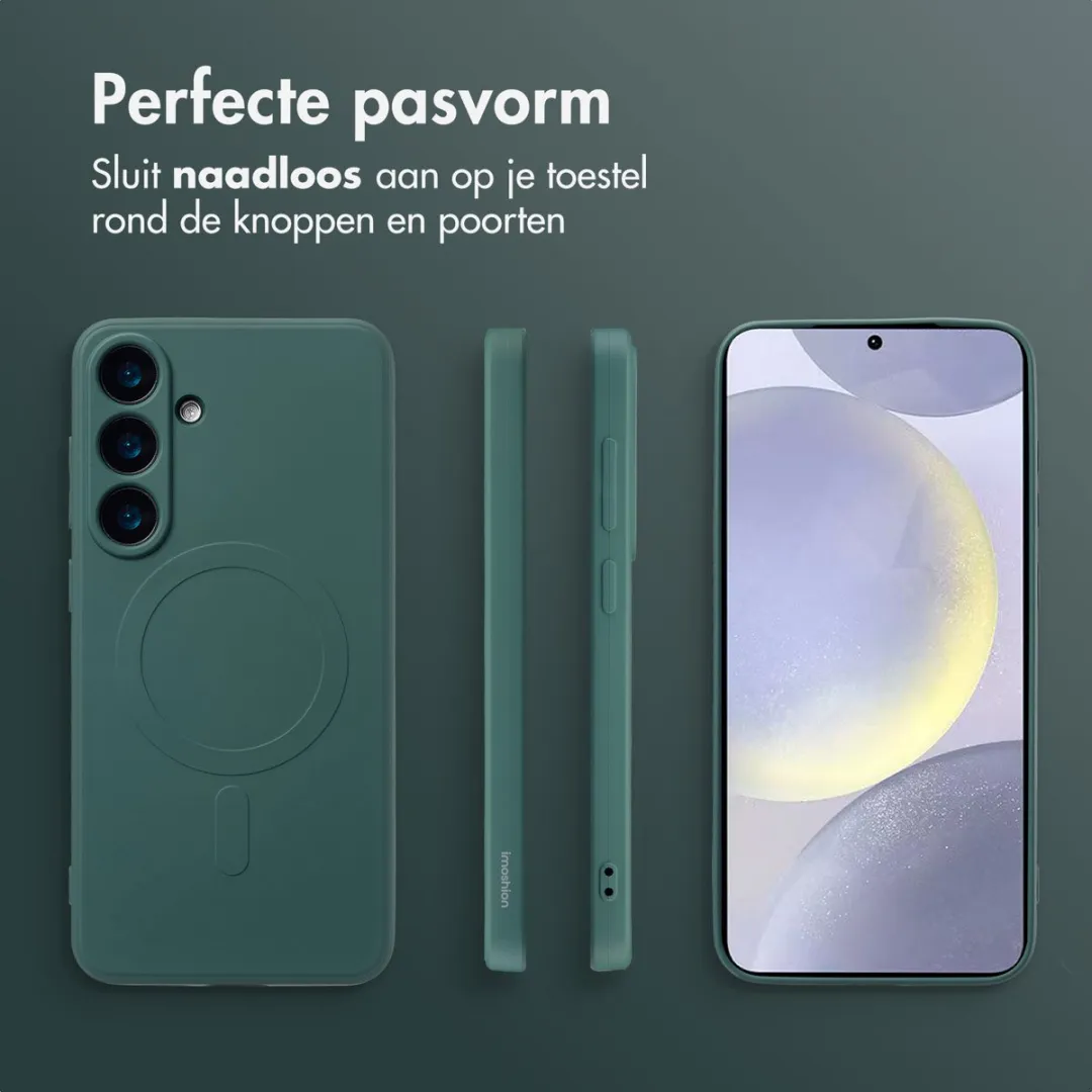 Imoshion Hoesje Samsung Galaxy S25 Plus - Donkergroen - MagSafe - afbeelding 6 van 6