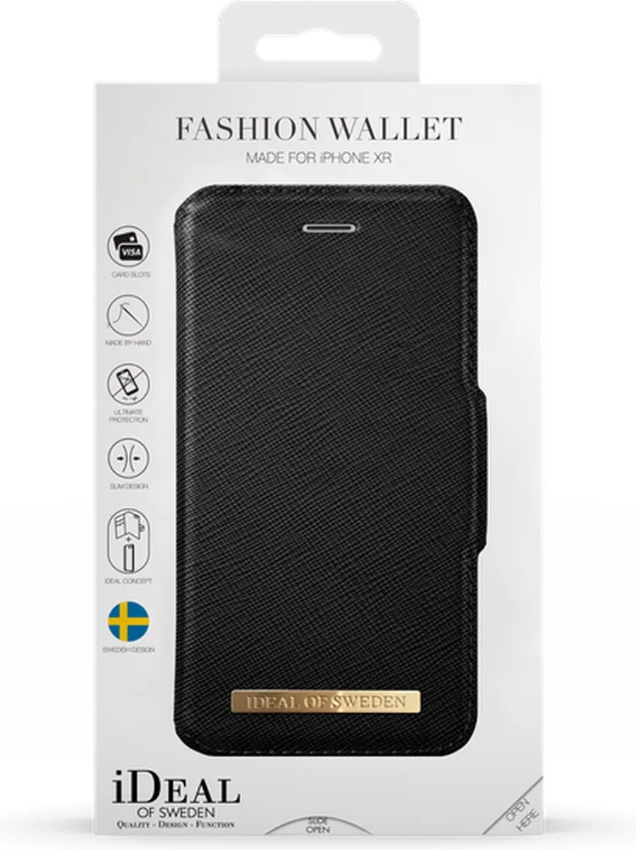 iDeal of Sweden Hoesje iPhone XS Max - Zwart