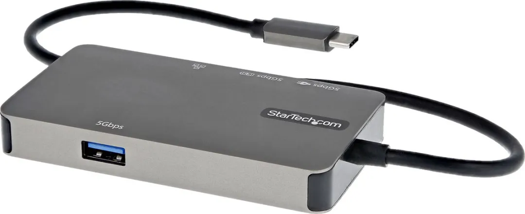 Startech DKT30CHVPD2 USB Hub 3.0 - 30 Poorten - Zwart/Grijs