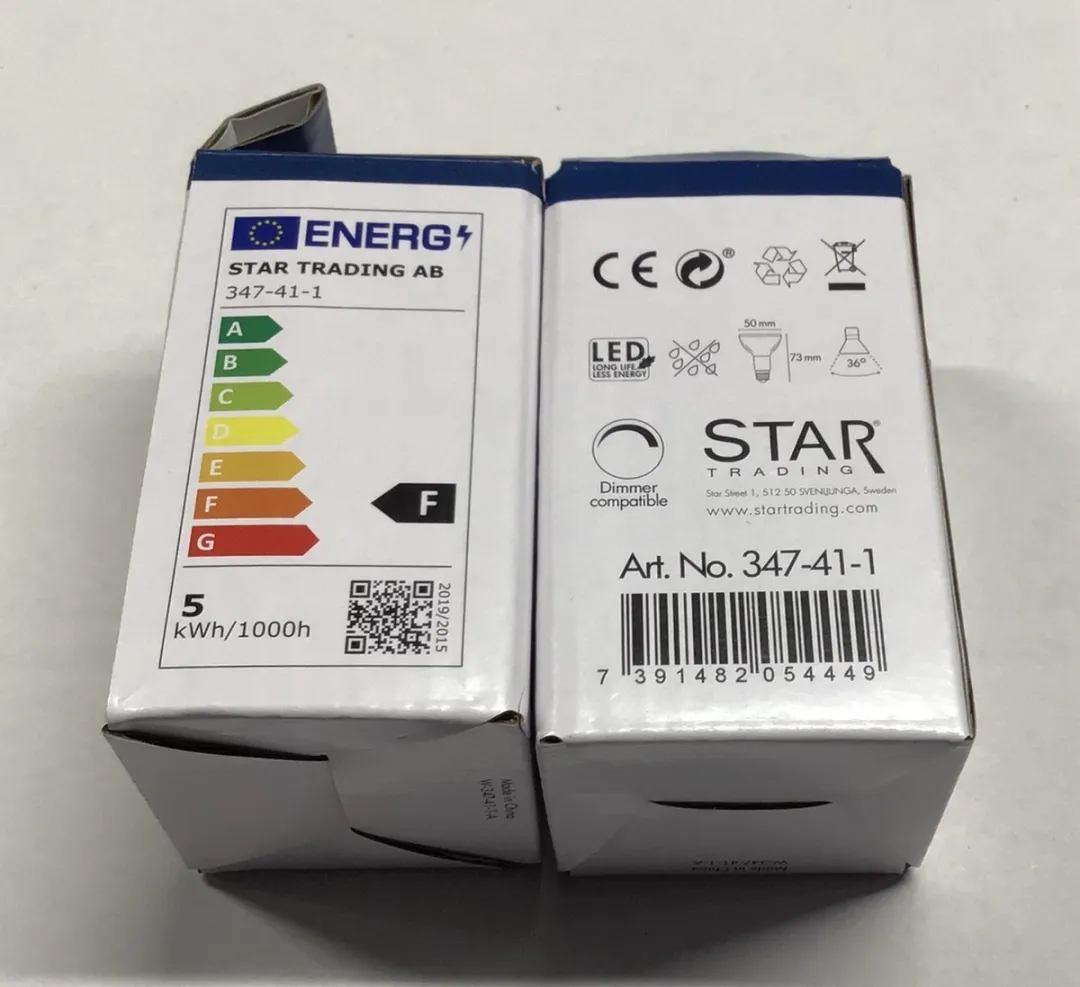 Star Trading Spot E14 4.8W Extra Warm Wit - 3 Stuks