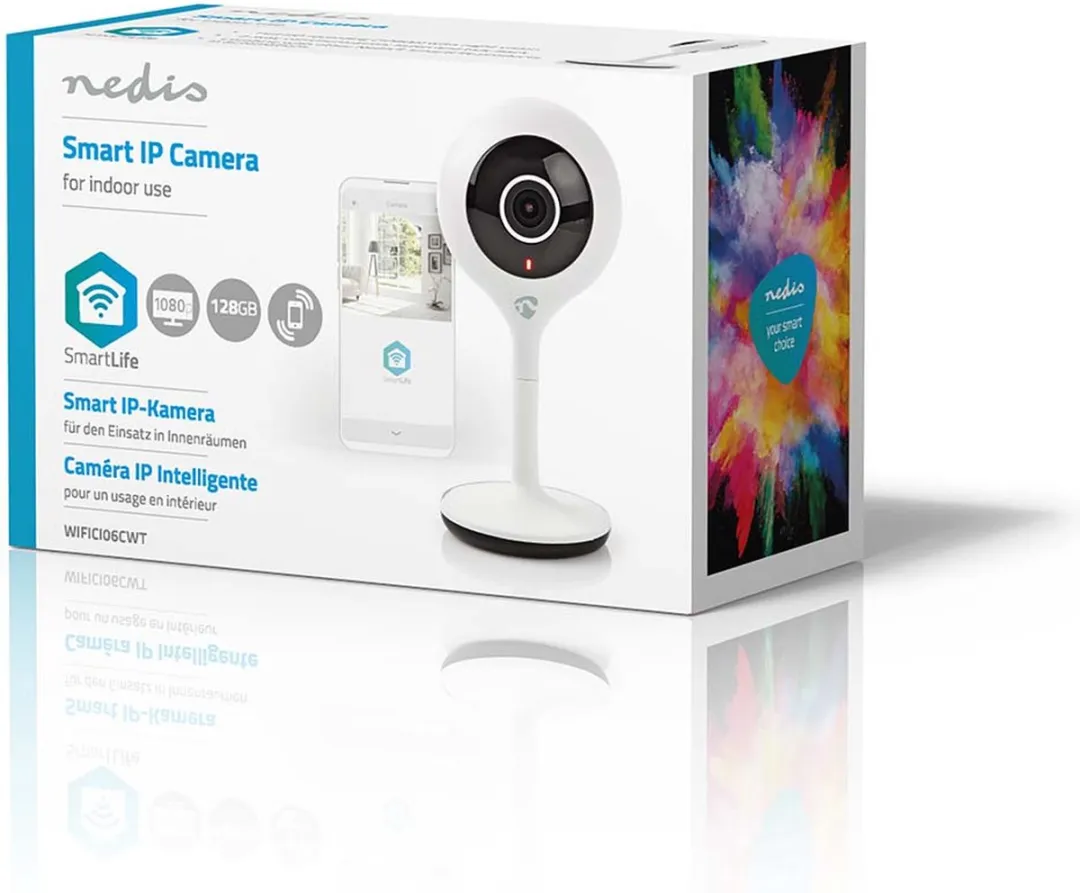 Nedis SmartLife Wild Camera Full HD 1080p - Wit