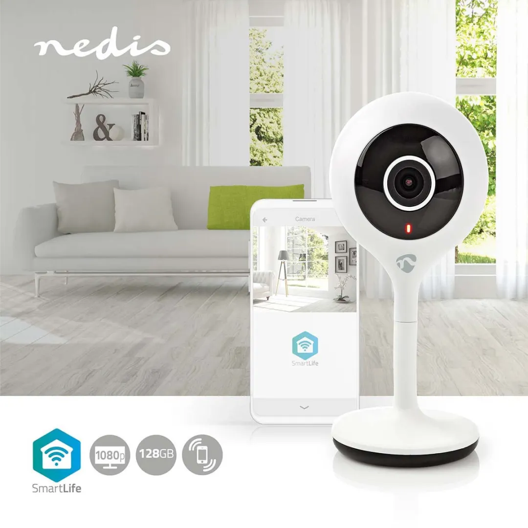 Nedis SmartLife Wild Camera Full HD 1080p - Wit