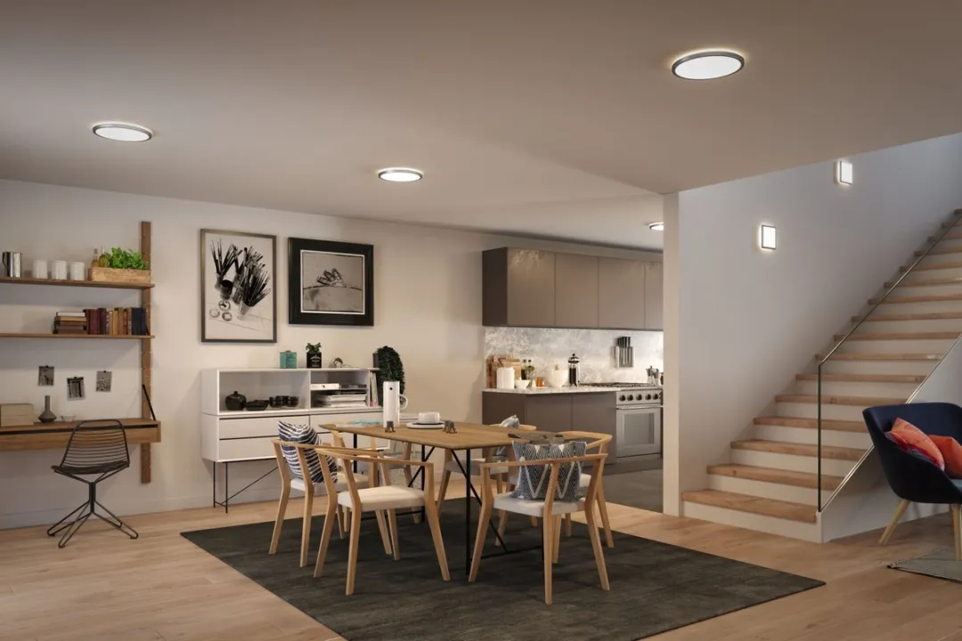 Paulmann Atria Shine LED-paneel 19cm 11,2W 850lm - Chroom mat