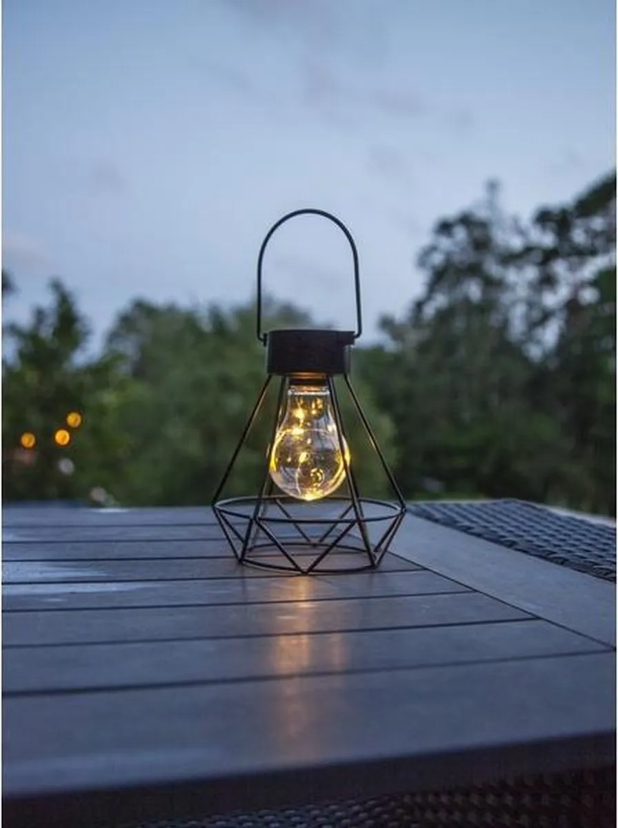 Star Trading 481-49 Buiten Tafelverlichting LED - Warm wit - Helder glas