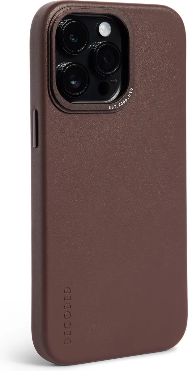 Decoded Back Cover iPhone 14 Pro Max - Donker Bruin