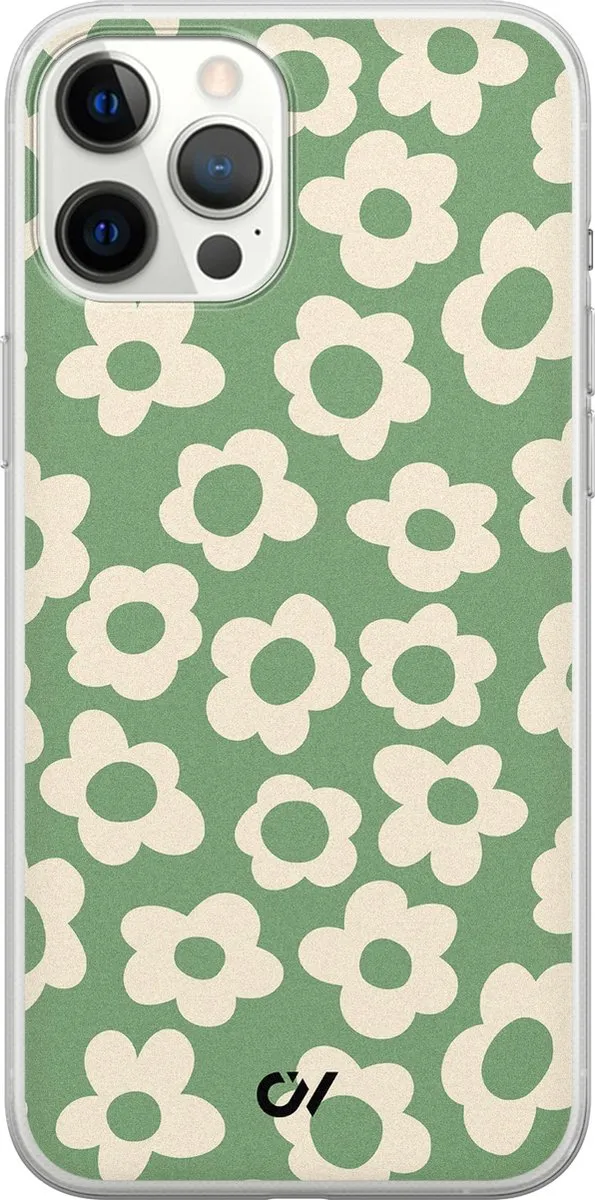 Casevibes iPhone 12 Pro Max Hoesje Groen
