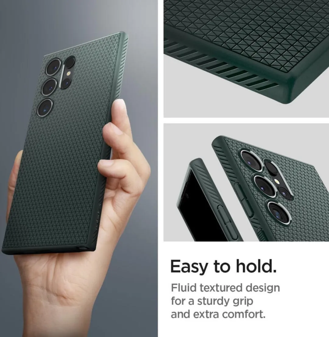 Spigen Liquid Air Hoesje S24 Ultra - Groen - 8809971221733 - afbeelding 6 van 6