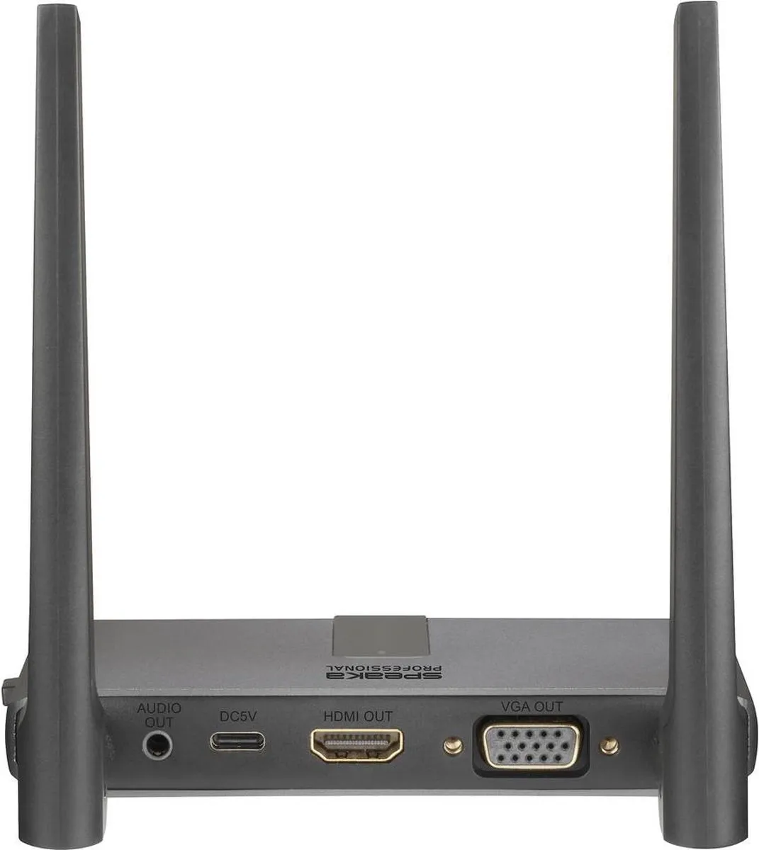 SpeaKa Professional SP-WTR-400 Draadloze HDMI-set - 30m - Grijs-blauw