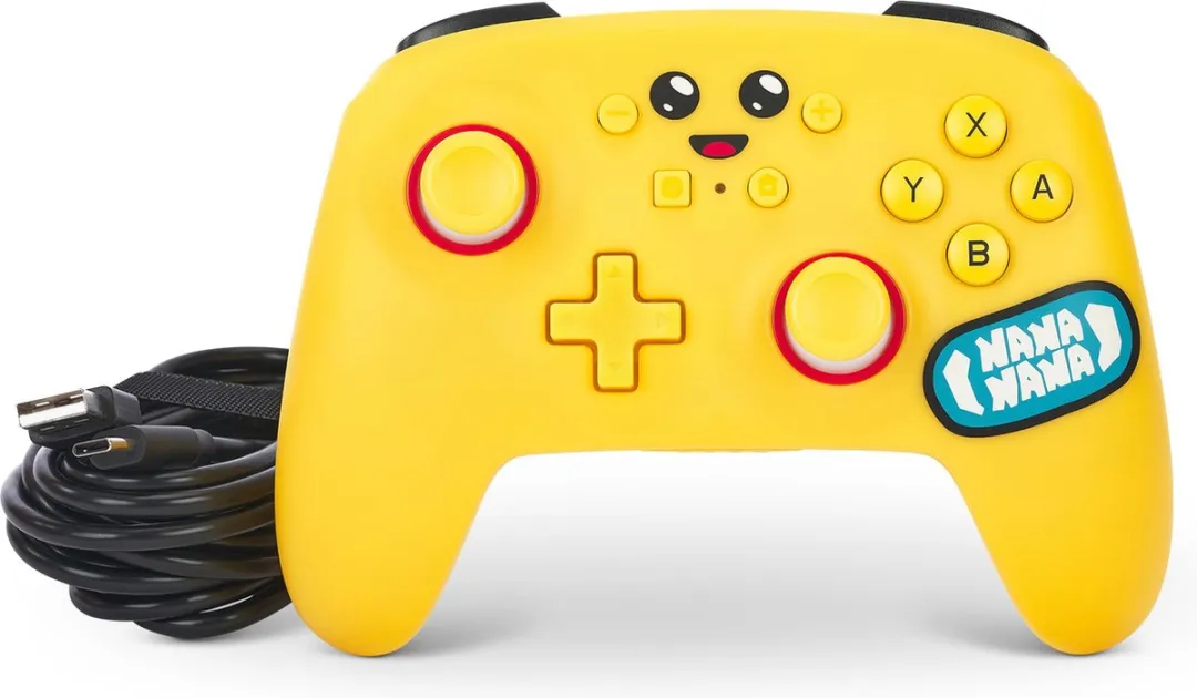 PowerA Geavanceerde Draadloze Controller - Nintendo Switch - Peely, Geel