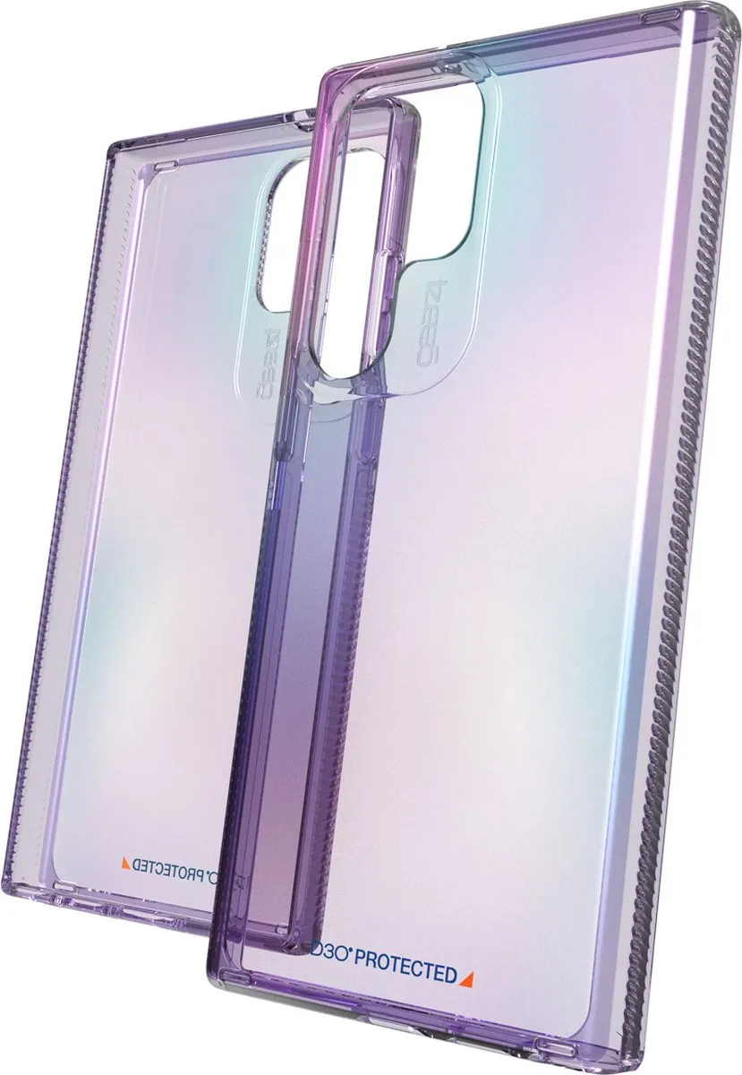 Gear4 Milan Backcover voor Samsung Galaxy S23 Ultra - Transparant - 53190